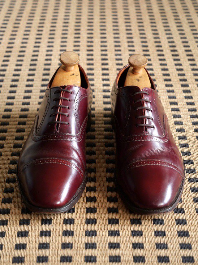 1980's Vintage LOAKE England Leather Shoes