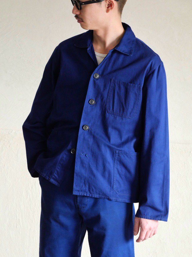 1970's Vintage Friendship -ͧ- French-Chinese 100% Cotton Work Coverall