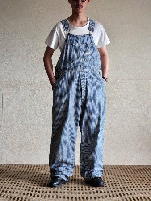 1940~50's Vintage POWRHOUSE Hickory Overall