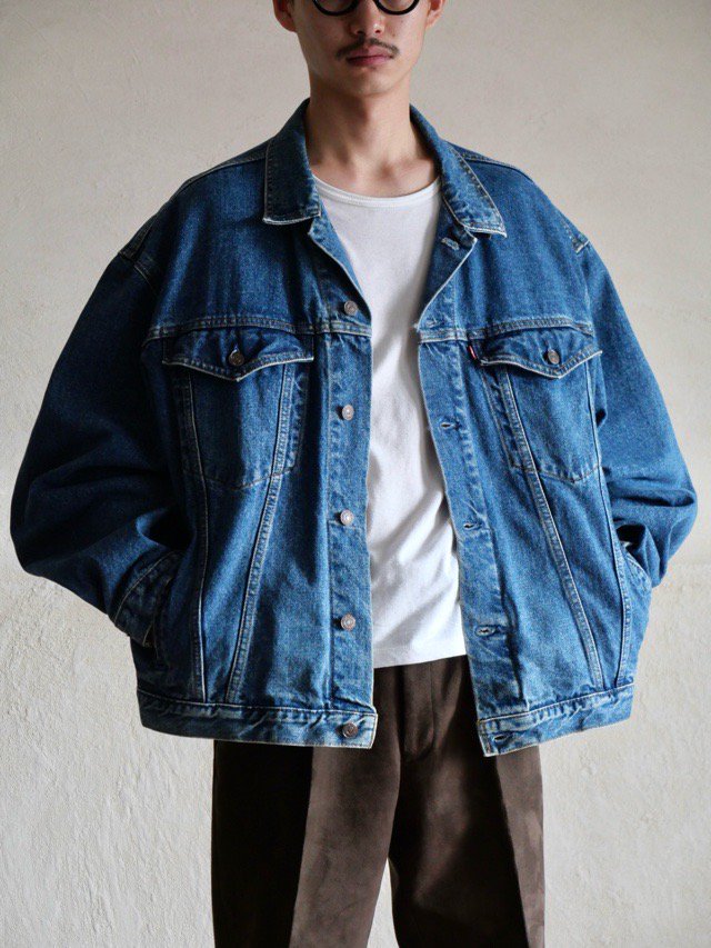 80's Levi's75525 Loose Trucker JKT, Made in Canada.