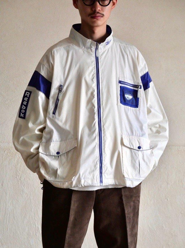 ~1990's Vintage Reebok Coated Nylon Blouson