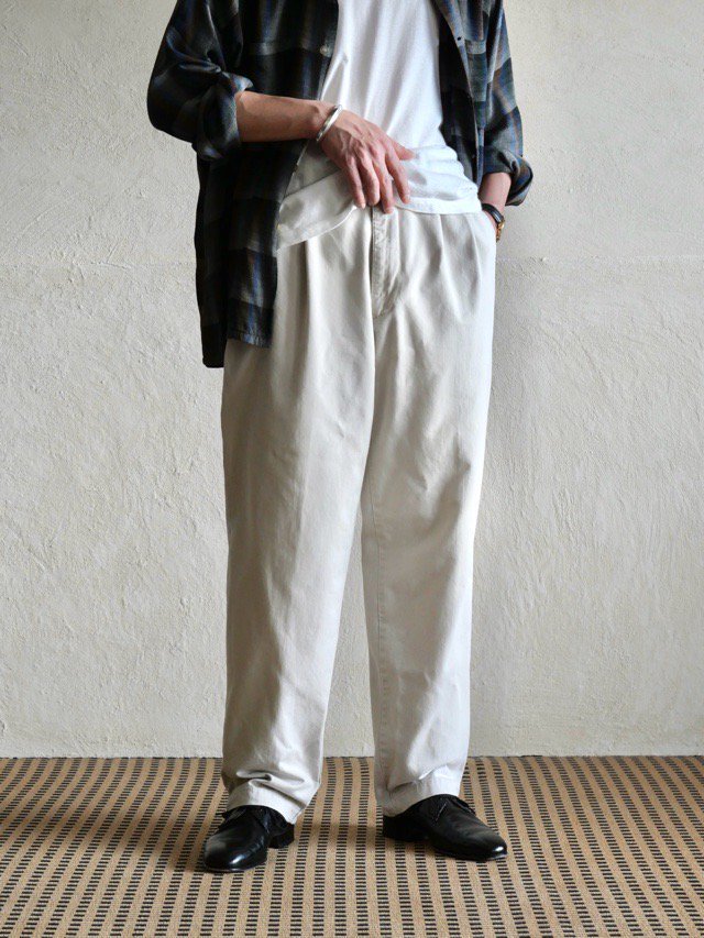2001's Gap Cotton Chino Trousers, Ivory
