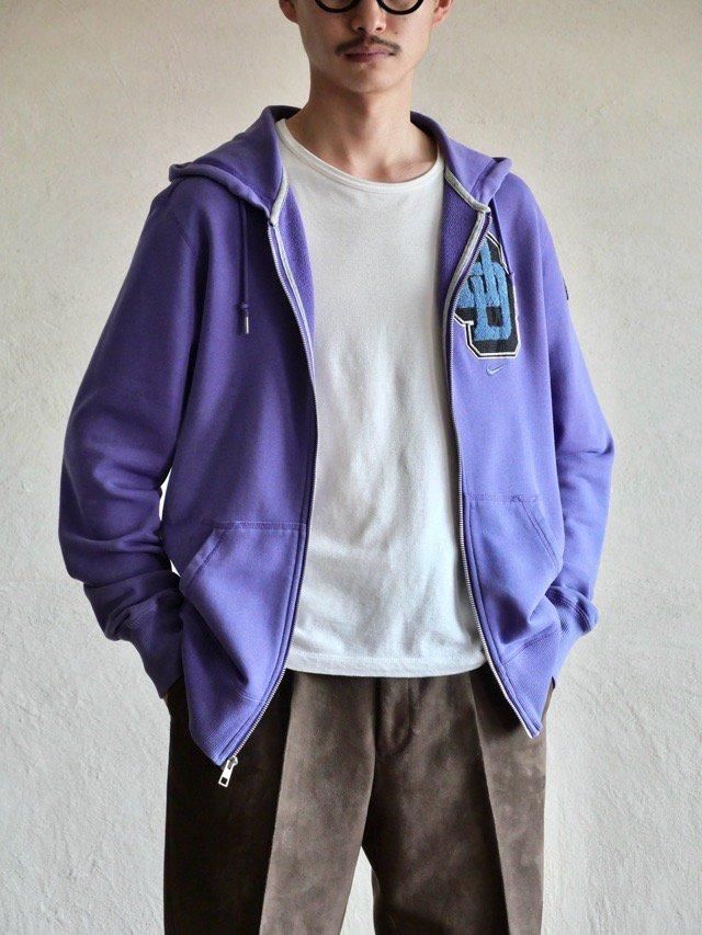 00's~ NIKE "ATHDPT" Zip-up Sweat Parka