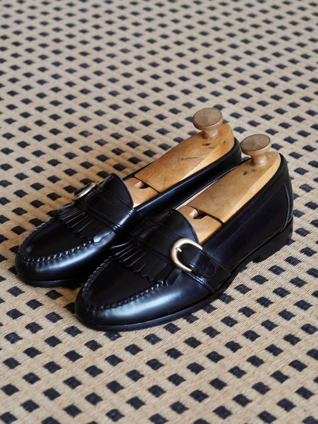 1990's COLEHAAN Leather Monk Loafers