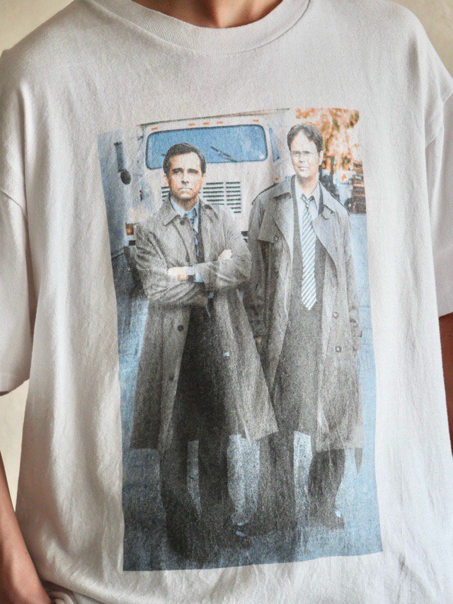 00's Printed Drama T-shirt "The Office"