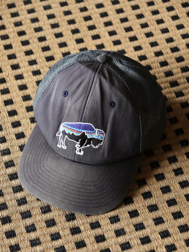 patagonia Embroidered Mesh Cap, Too Faded Navy