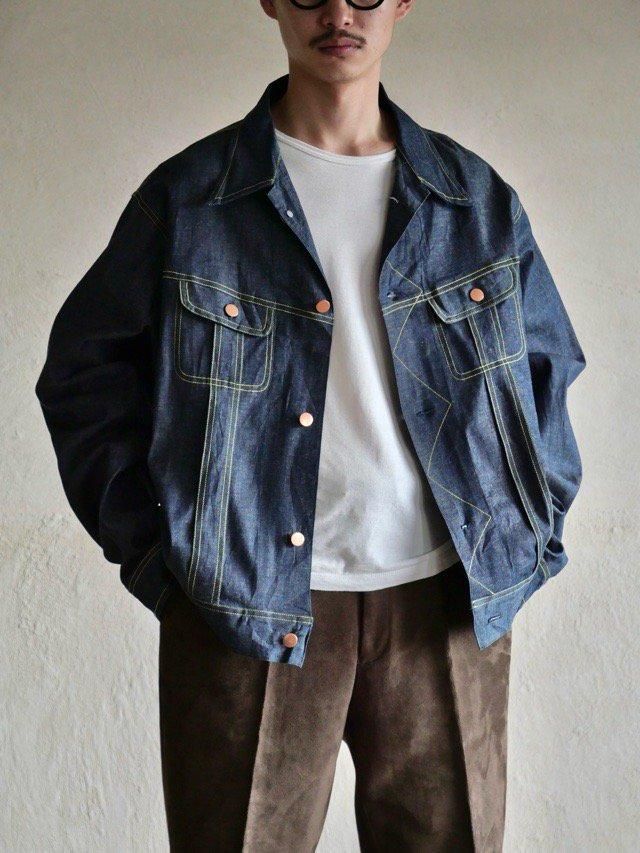 Bernie Dexter Stretch-Denim Shirt JKT, Made in USA.