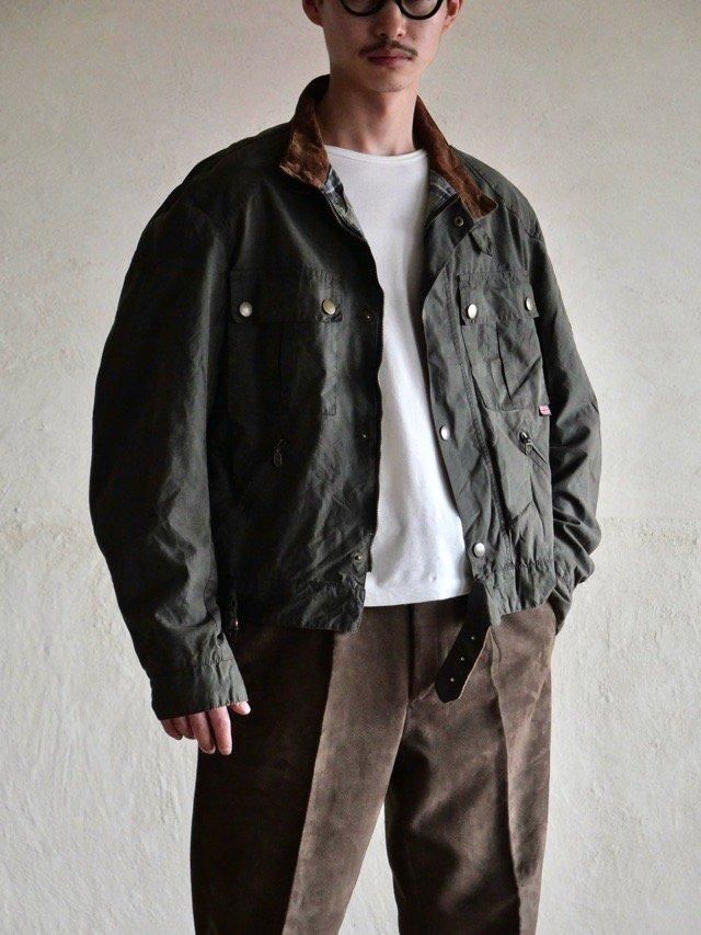 ~00's Belstaff Waxed Cotton Short Blouson