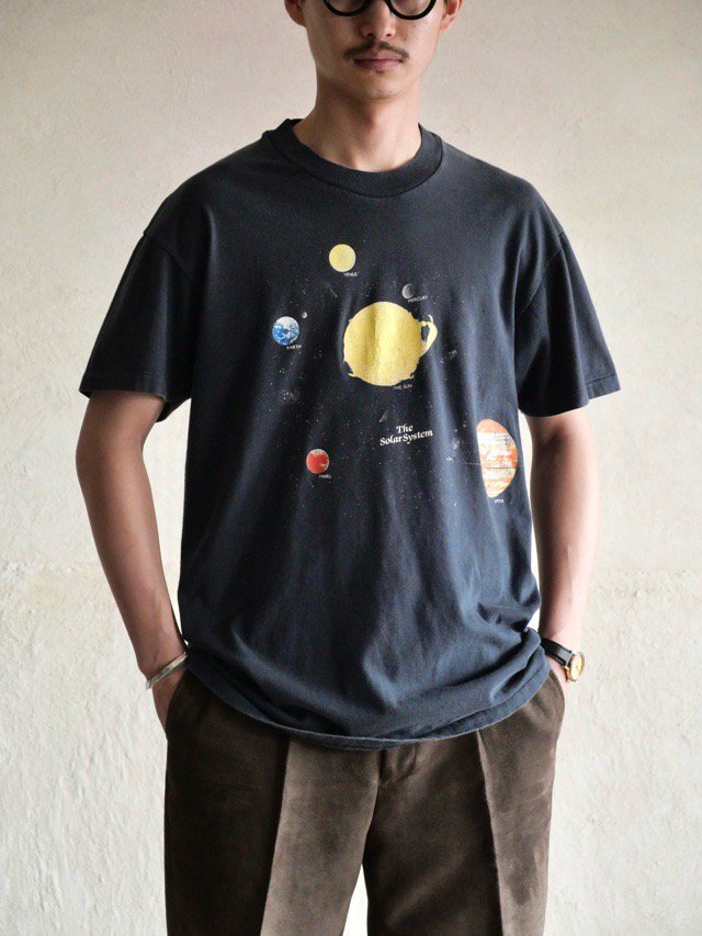 1990's Vintage Printed T-shirt "The Solar System"