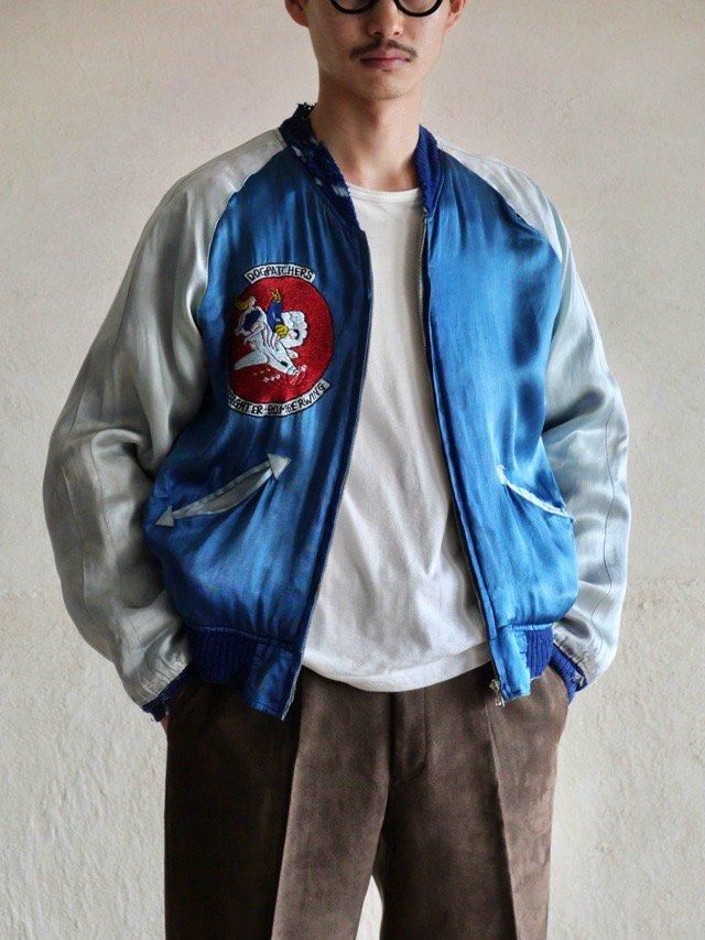 1950~60's Vintage Souvenir Jacket "KOREA"