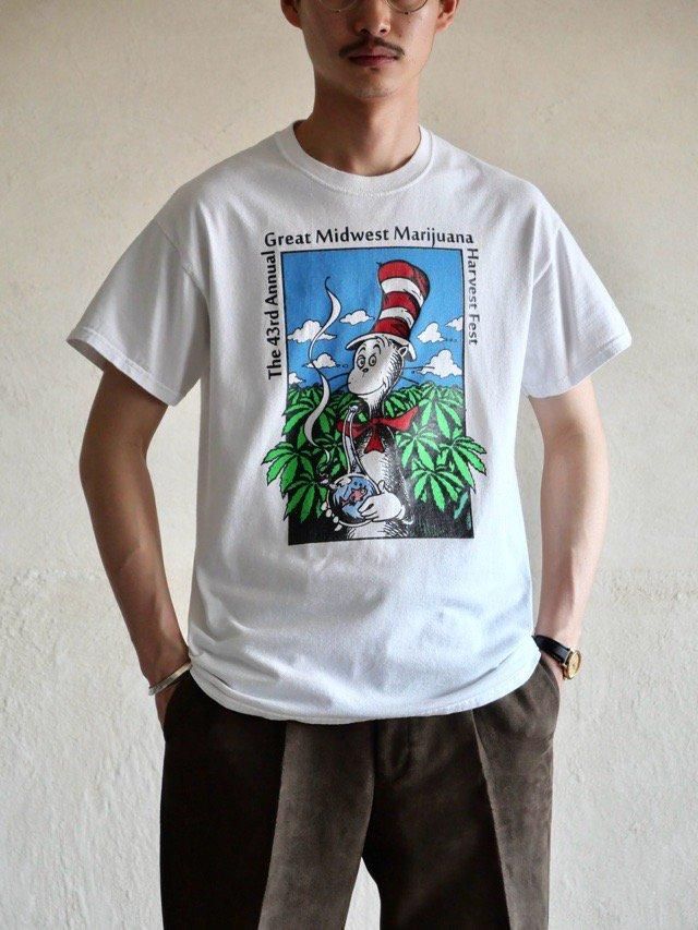 00's Printed T-shirt "M. Harvest Fest"