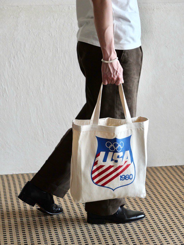 Deadstock? Olympic Print Canvas Bag