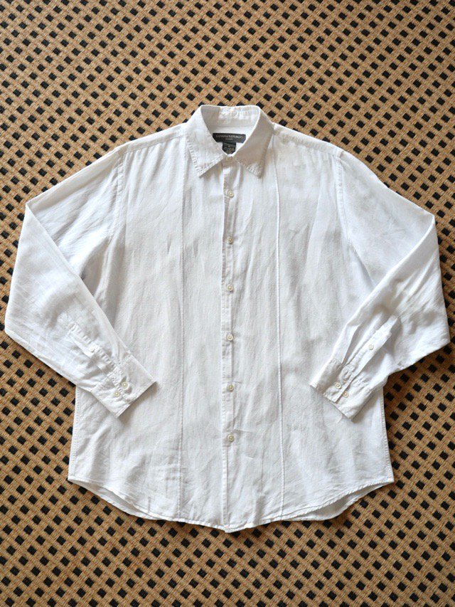 00's BananaRepublic 55%Linen&45%Cotton Shirt