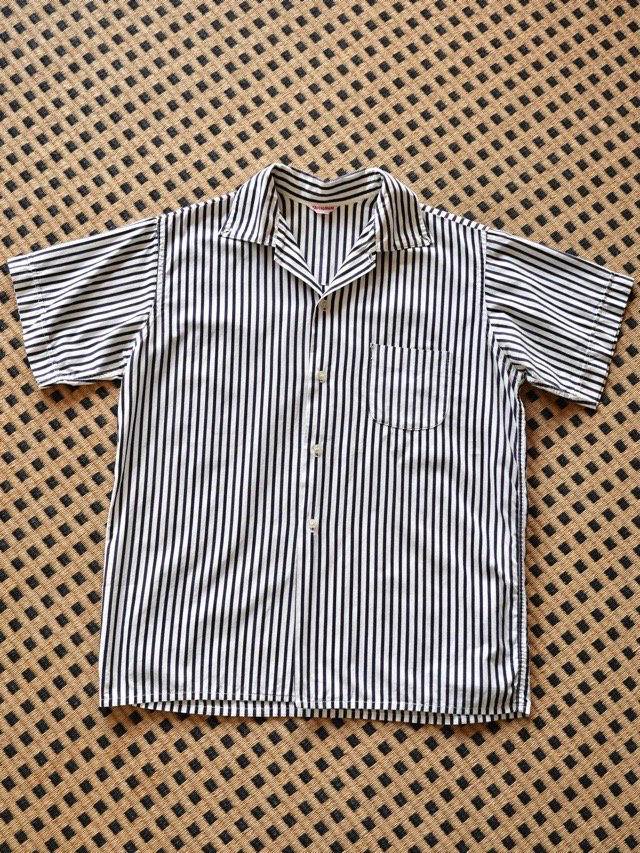1960's Canadian Vintage B.D.(Open) Collar S/S Shirt