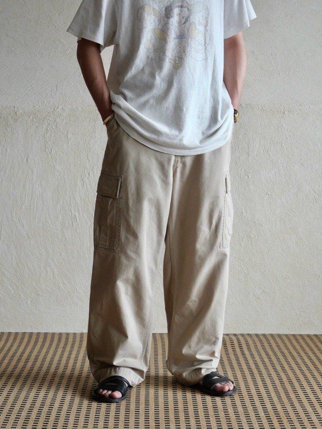 1990~00's RalphLauren HBT Cargo Pants, Beige