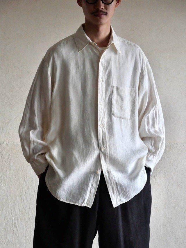 Early00's BananaRepublic Linen Shirt, Ivory