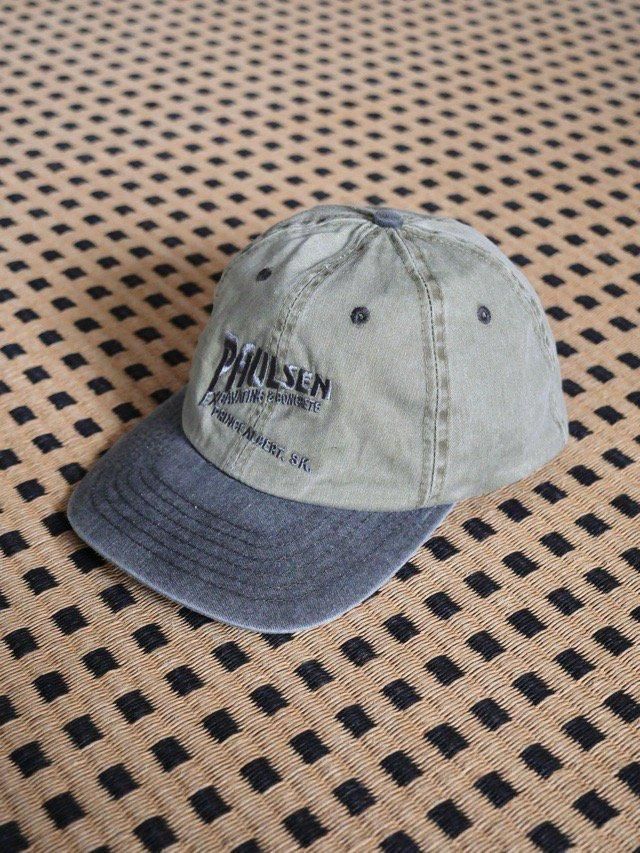 Embroidered 2tone Cotton Caps "PAULSEN"