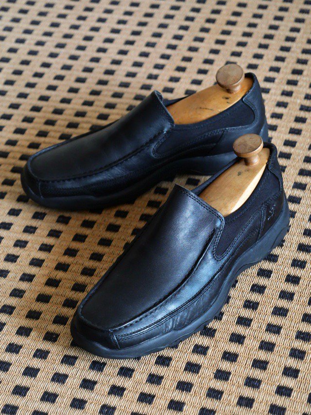 00's Timberland Leather Slip-on Shoes