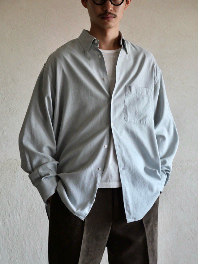1990's GIORGIO ARMANI Snap-B.D. Dobby Shirt