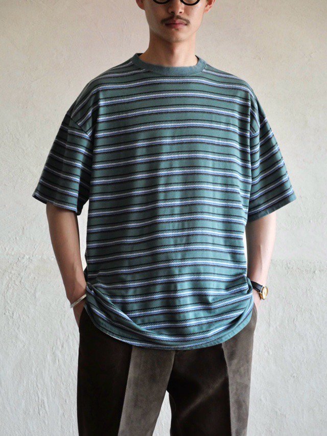 1990's WillomBay Jacquard Knit T-shirt, Made in USA.