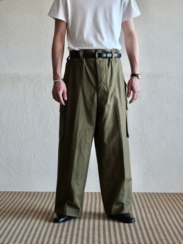 1950's Vintage French Military M-47 Cargo Pants