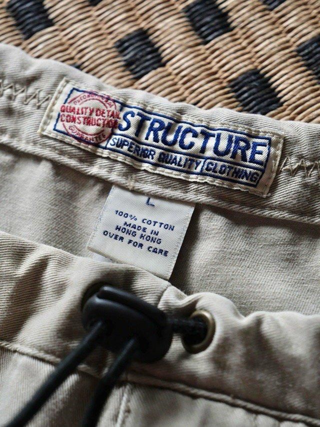1990~00's STRUCTURE Chino Cargo X-Pants - Vintage & Archive