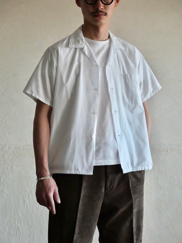1960's Vintage California Cotton S/S White Shirt
