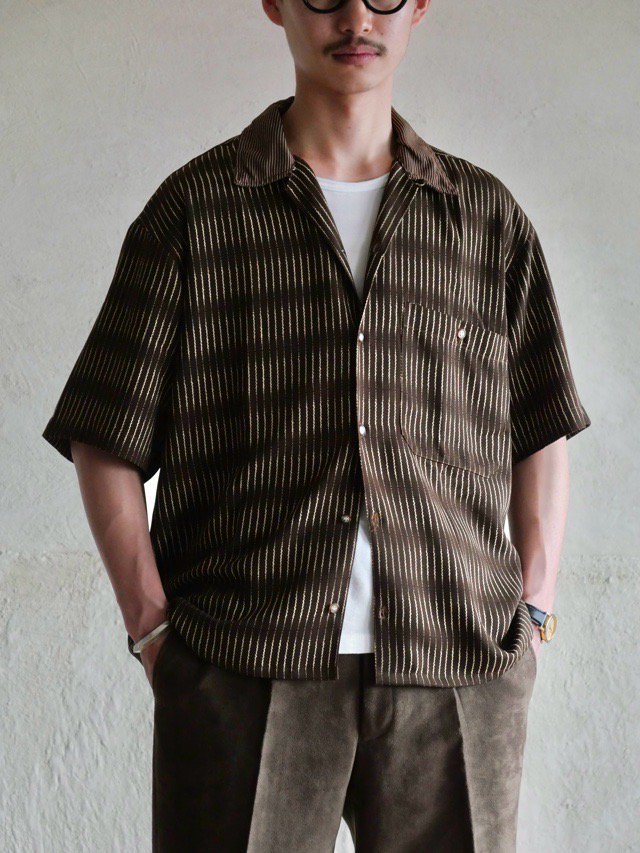 1990's DEFINITO Printed Switch S/S Shirt