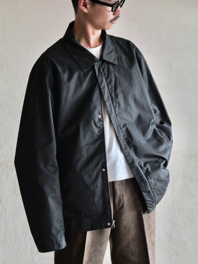 00's Gap Hard-Nylon Cloth Jacket, Black