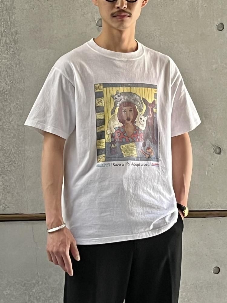 03's Vintage Art Print T-shirt "LoriFaye Bock"