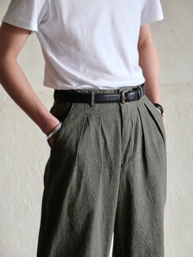 1990~00's Vintage claiborne Cotton Trousers - Vintage & Archive