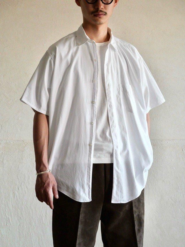 1960's Vintage Truval Pima-Cotton S/S White Shirt