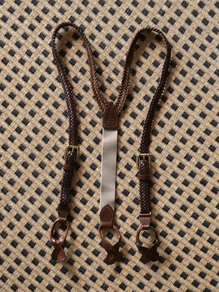 Gap Leather Belt Design Suspenders