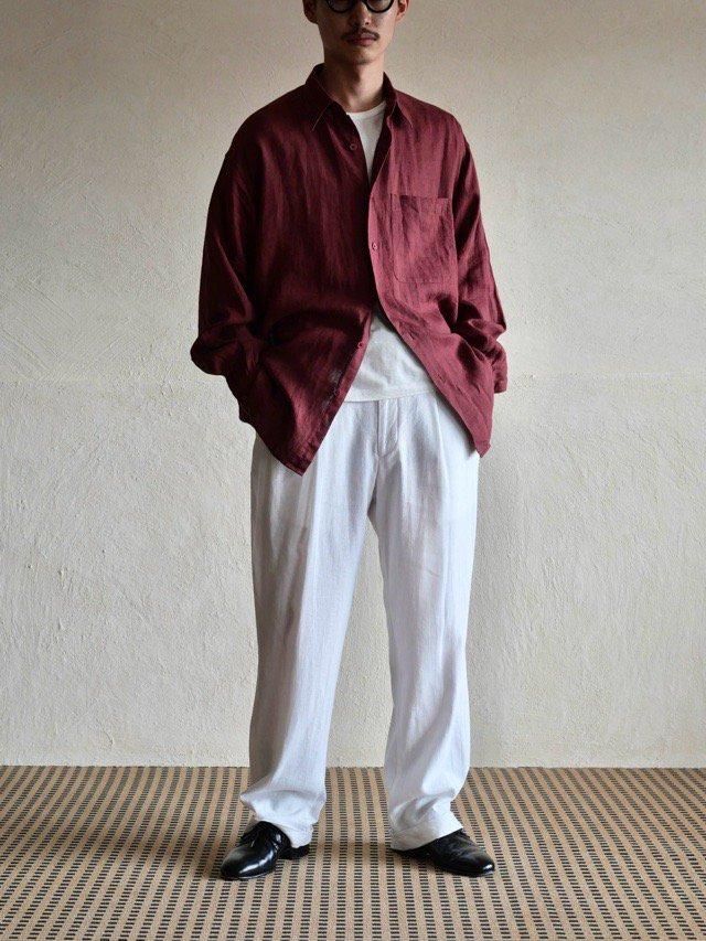 ~00's SAMTEX 55%Linen & 45%Rayon Trousers