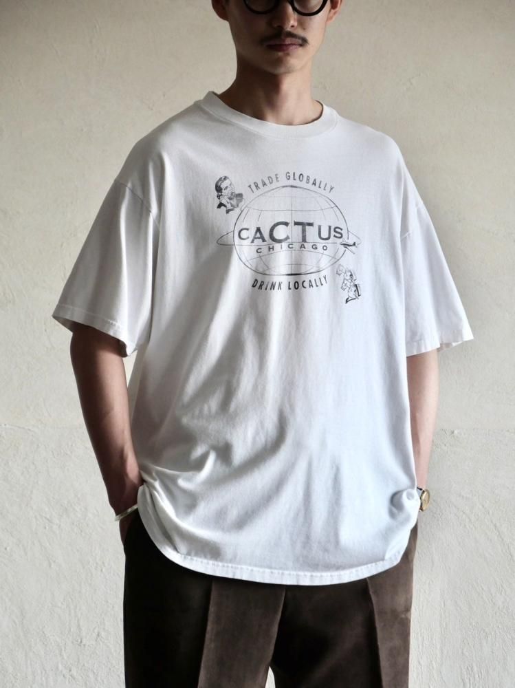 1990's Vintage Printed T-shirt "CACTUS CHICAGO"