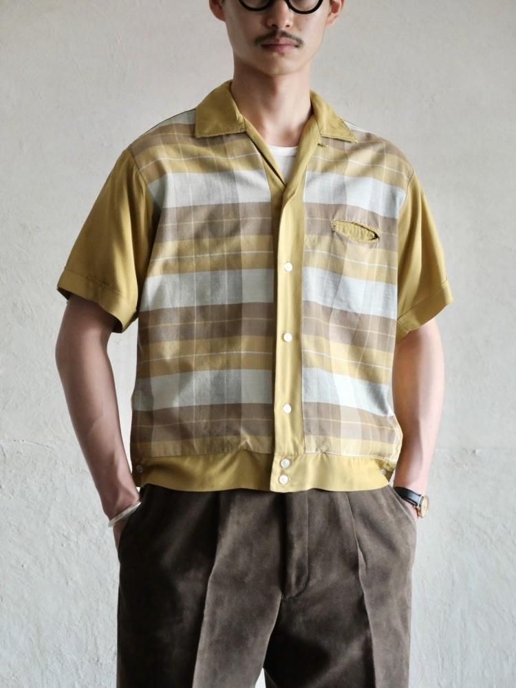 ~1960's Vintage Switched Design S/S Shirt