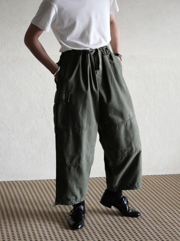 1989's Belgium Vintage Cotton Satin Over-Trousers