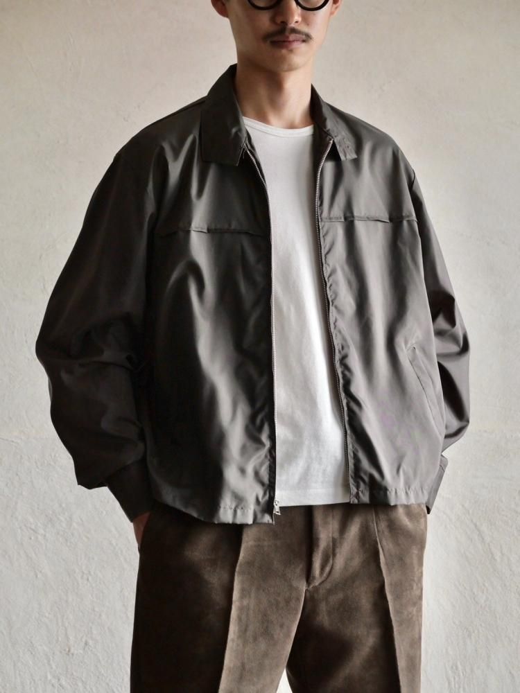 ~1960's Vintage Nylon Drizzler Jacket, Dark Brown