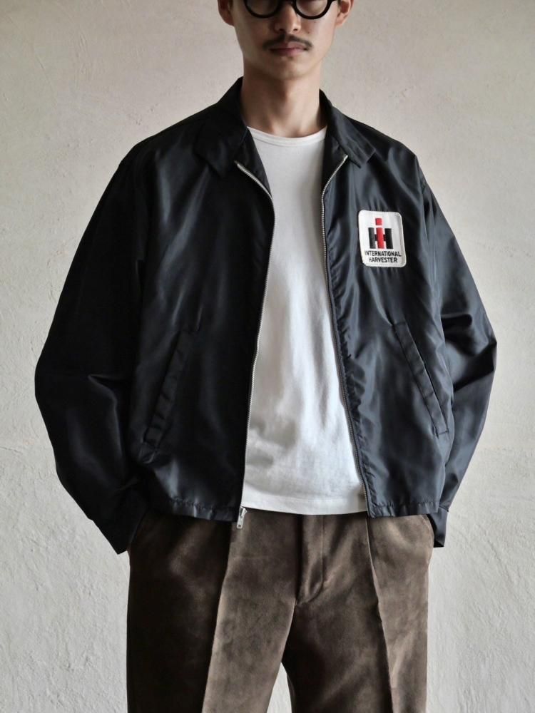 ~1960's Vintage Nylon Drizzler Jacket, Black