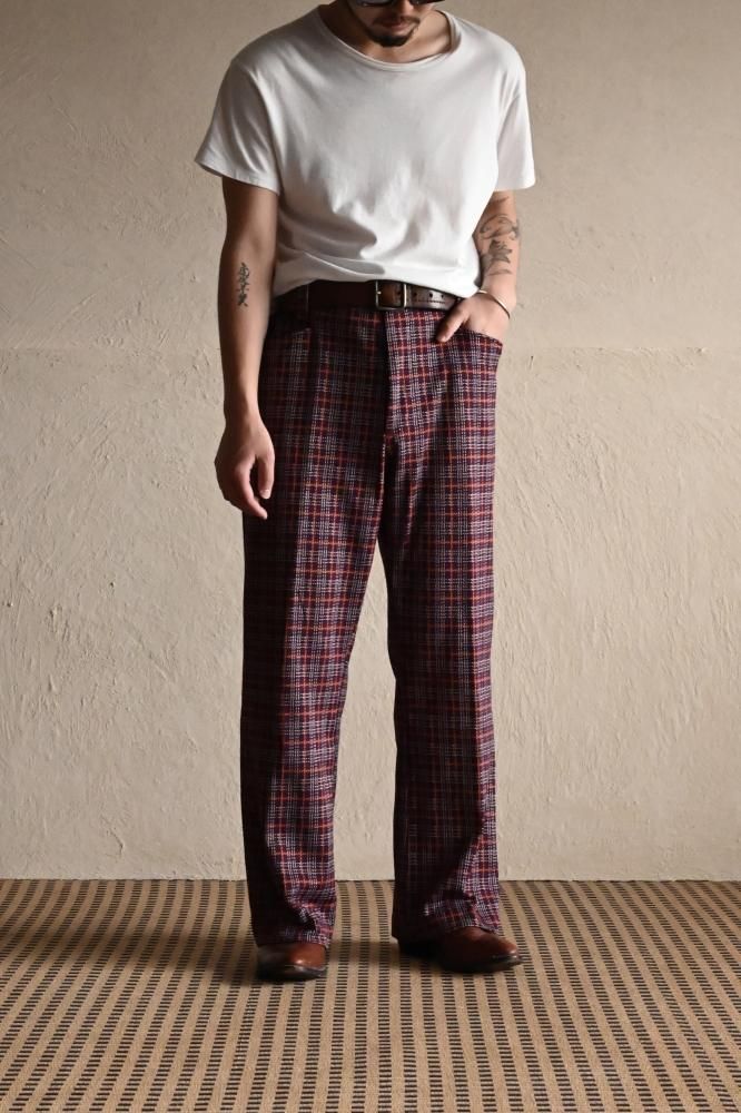 1970's Vintage Authentic Knit Flare Pants
