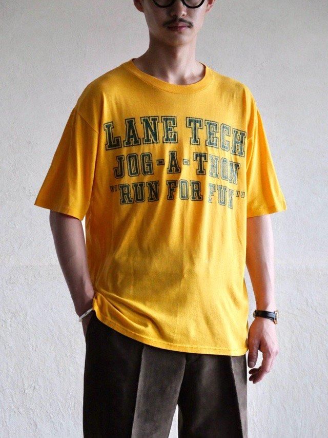 1980's Vintage Printed T-shirt "RUN FOR FUN"