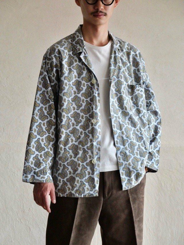1960's Vintage BRNET Printed Pajamas Shirt