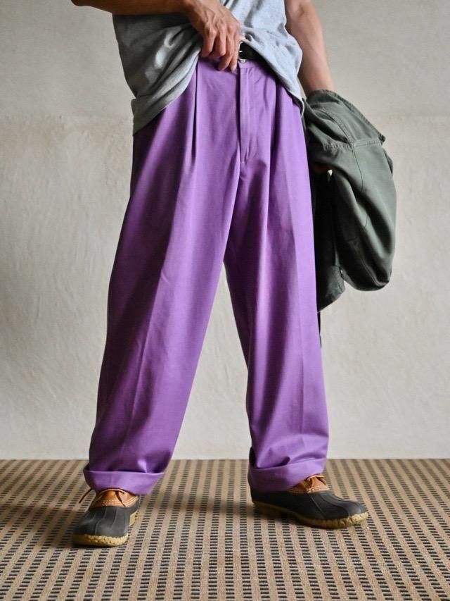 00's DOCKERS Reluxed Fit Chino Trousers, Purple