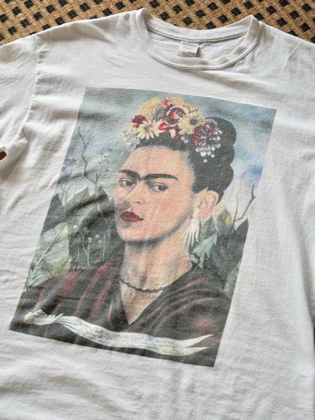 90s ヴィンテージ　フリーダカーロ　アートTシャツ 90s-00s Frida Kahlo Tシャツ アート フリーダカーロ ヴィンテージ