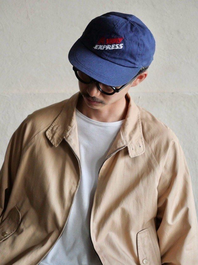 1990~00's Embroidered Cotton Cap "A WAY EXPRESS"