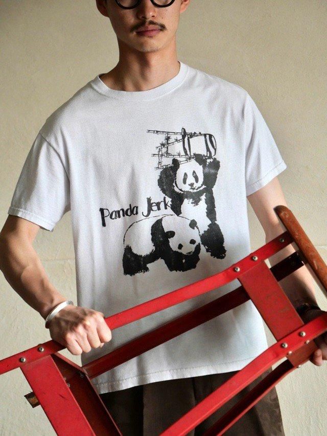 00's "Panda Jerk" Printed T-shirt