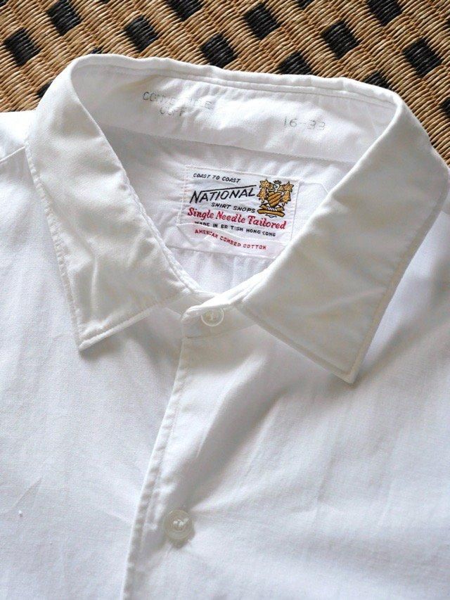 1960's Vintage NATIONAL Cotton Dress Shirt