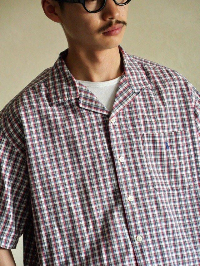 1990~00's RalphLauren CALDWELL Check Shirt