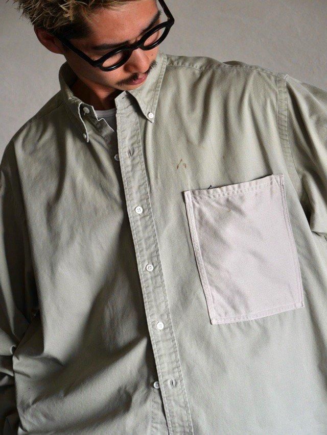 1990's RalphLauren BLAKE Patch Pocket Cotton Shirt
