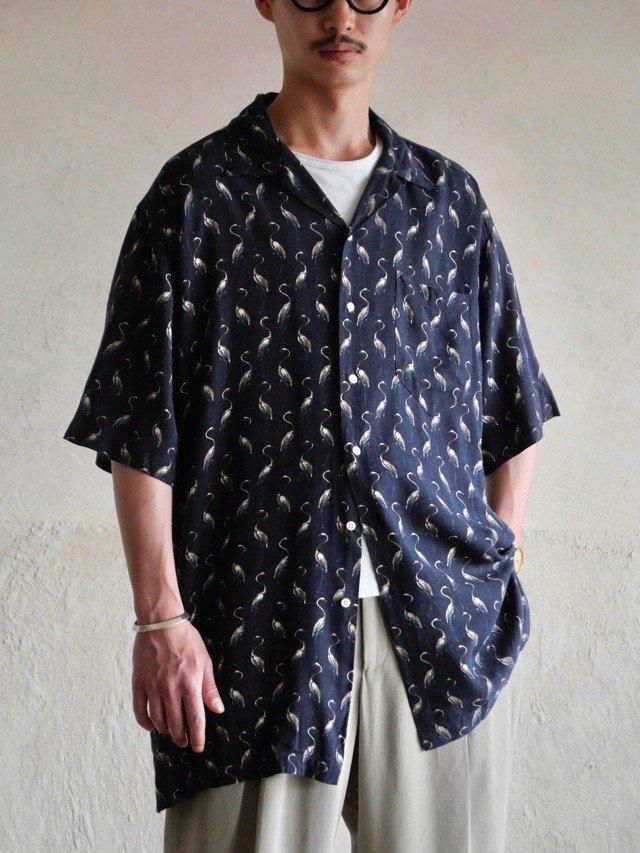 1990's Vintage RalphLauren 100%Rjyom Shirt, Flamingo? 